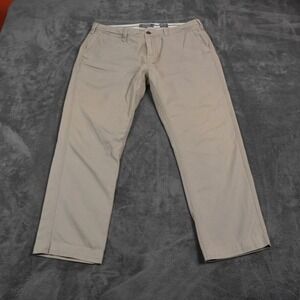 Fat Face Pants Mens 38x28.5 Beige‎ Khaki Chino Utility Outdoors 5th Pocket